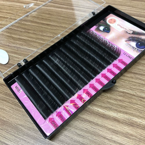 0,05C Extra Thin Lose Lawselashes Prabting Practing Practice волосы 10/11/12/13 мм.