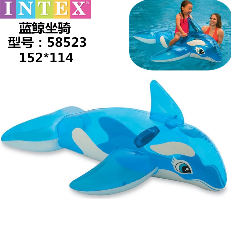 Large Inflatable Water Ride-On Toys: Crocodile, Shark, Dolphin, Whale, Turtle, Animal Swim Ring, Unicorn Water Play Toy