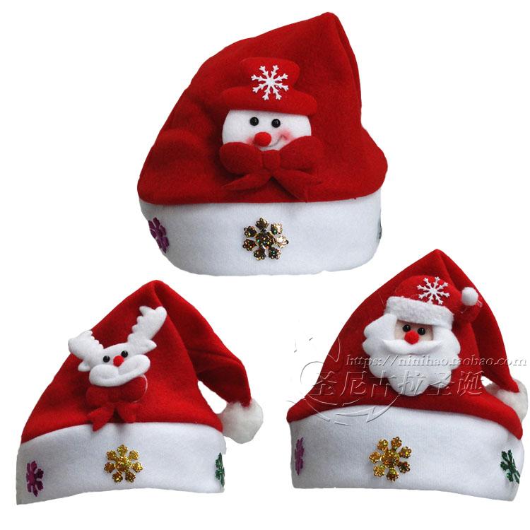 Christmas Decorations Children Cartoon Christmas Hat Christmas School Holiday Party Decorations