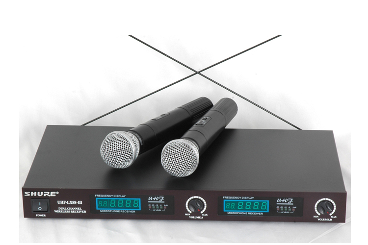 Shure Shul LX88III One Drag Second Wedding Stage Outdoor Performance Wireless Microphone Microphone Accessories Aluminum Case