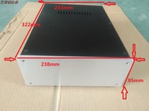 All aluminum pre-stage chassis Bile machine amplifier power supply split computer diy fever shell