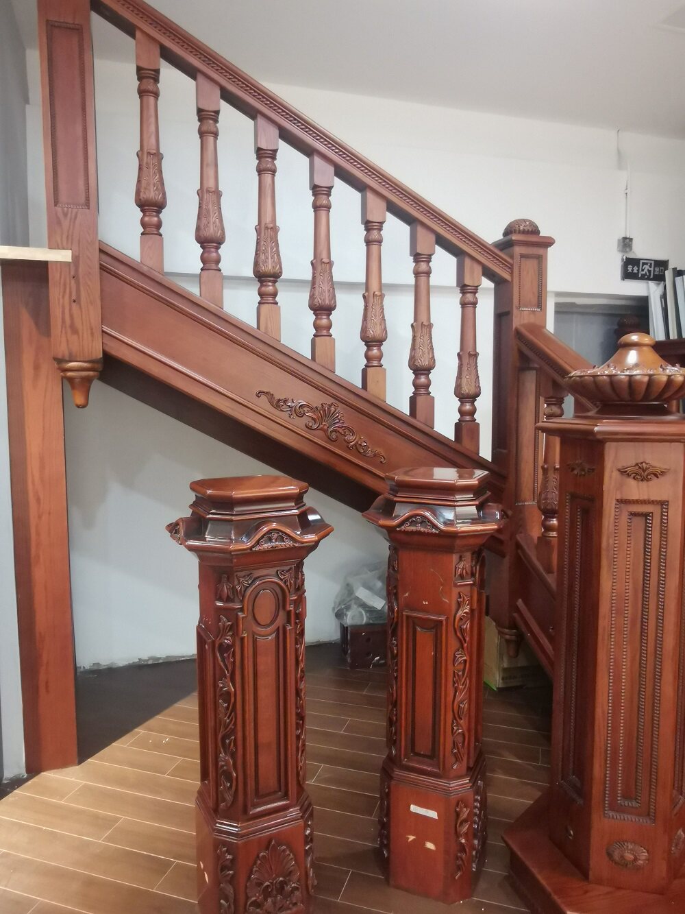 Лестница 世友 无锡上门安装楼梯扶手柱子楼梯实木含柱子扶手订金居然之家 Sunyard