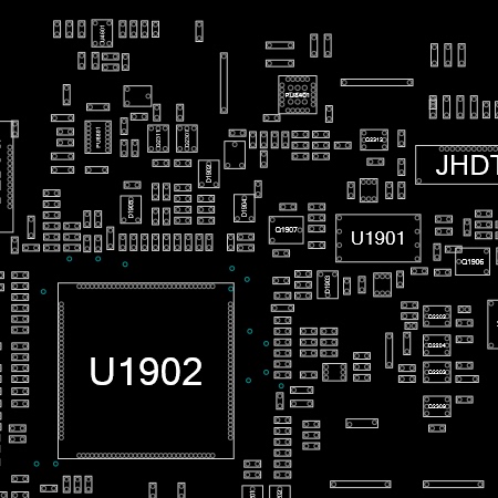 Asus Gu603Zx Ga401Iu Ux581Gv Fx507Zc Fx707Zc Dot Matrix Diagram Without Drawings