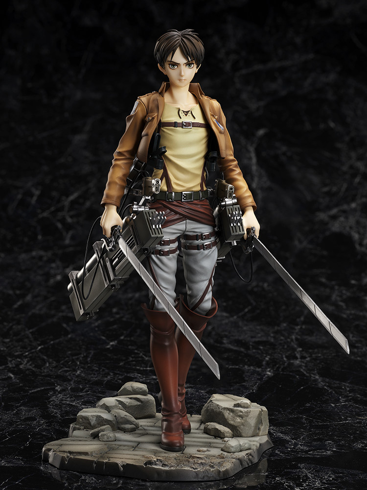 ニシカイ　エレン① HobbyMax Attack on Titan Eren Jaeger 1/7 PVC 24cm Figure Model IN