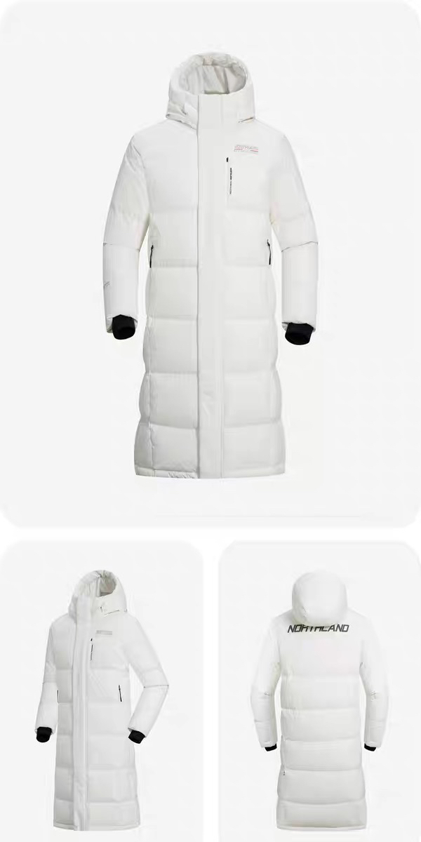 诺诗兰长款鹅绒服：冬季户外的温暖铠甲