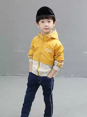 Boys ' jackets, jackets, big boys, spring and Autumn 2021, new trendy brand boys, fried street, fashionable Western style children's suits