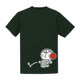 Doraemon Table Tennis Shirt Doraemon Short-Sleeved Doraemon T-Shirt for Men, 100% Polyester Fiber