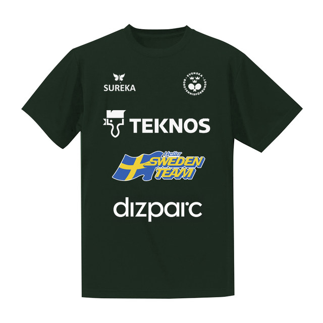 Table Tennis Uniform, Swedish National Team Uniform, Championship, World Table Tennis Championships, Morgenstern Competition, 100% Polyester Fiber