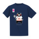 Kumamon Badminton Uniform Yamaguchi Akiko Jersey Donmai Badminton, 100% Polyester Fiber