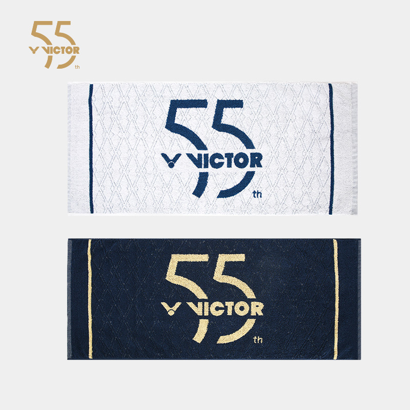 Wikdo VICTOR Victory 55 Anniversary Series Sport towels TW55 Badminton Sweat Scarves-Taobao
