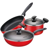 Subo Pot Pot Set Полный набор бездомных неживых горшок с тремя кухонной плитой.