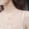 She painted hot Venus Star clavicle tattoo stickers Gold pattern Neck neck long-lasting waterproof net red female stickers