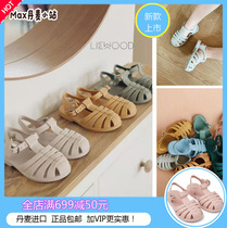 ▲New summer Danish Liewood infant children baby beach fruit jelly rubber soft-soled sandals