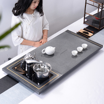 Wujin stone tea tray custom natural whole Wujin stone tea sea four-in-one automatic stone single-layer size tea table
