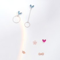 Mousses small d length Asymmetry Loving Earrings Inx Personality Profiles Fresher with no earbuds and ear-clipped ears