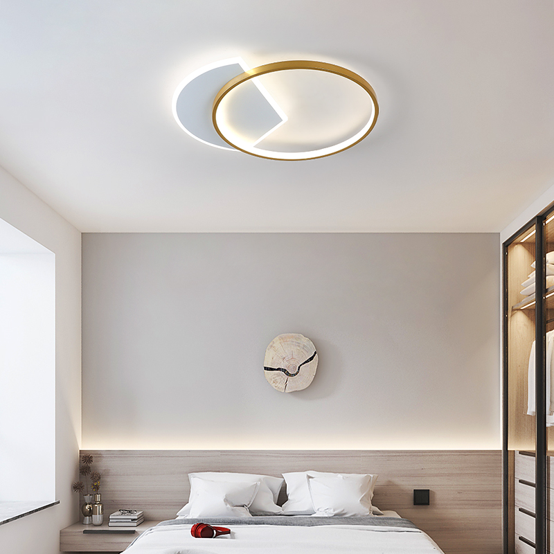 Tmall Genie Voice New Bedroom Light Simple Modern Atmosphere Master Bedroom Room LED Ceiling Light Balcony Lighting