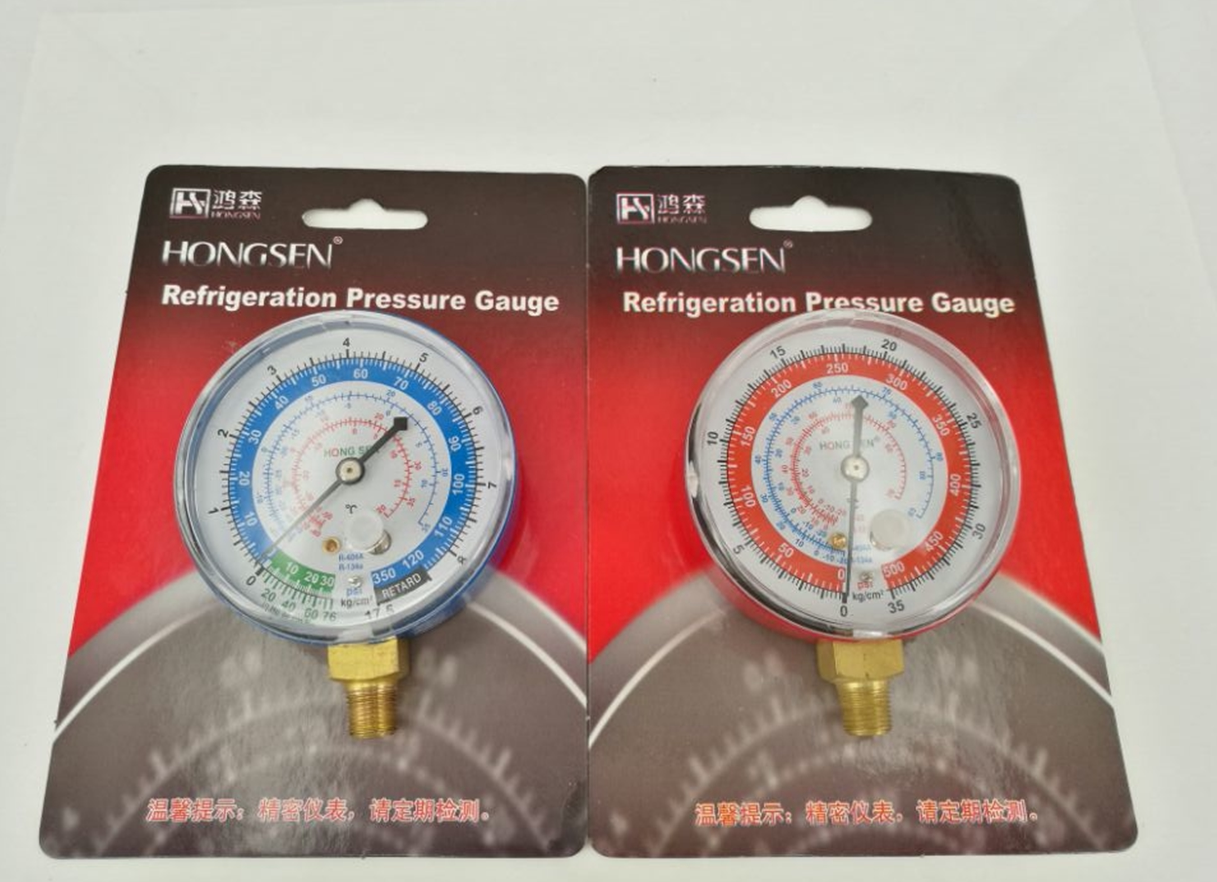 Chengson 467 meter head high and low pressure meter head air conditioning car universal pressure meter dosing snow species watch single meter head