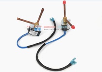 Triple Flower Solenoid Valve Right Angle Dipass Valve FDF2A 6 5W Ice Maker Air-conditioning Cream Heating Up Ice Coil