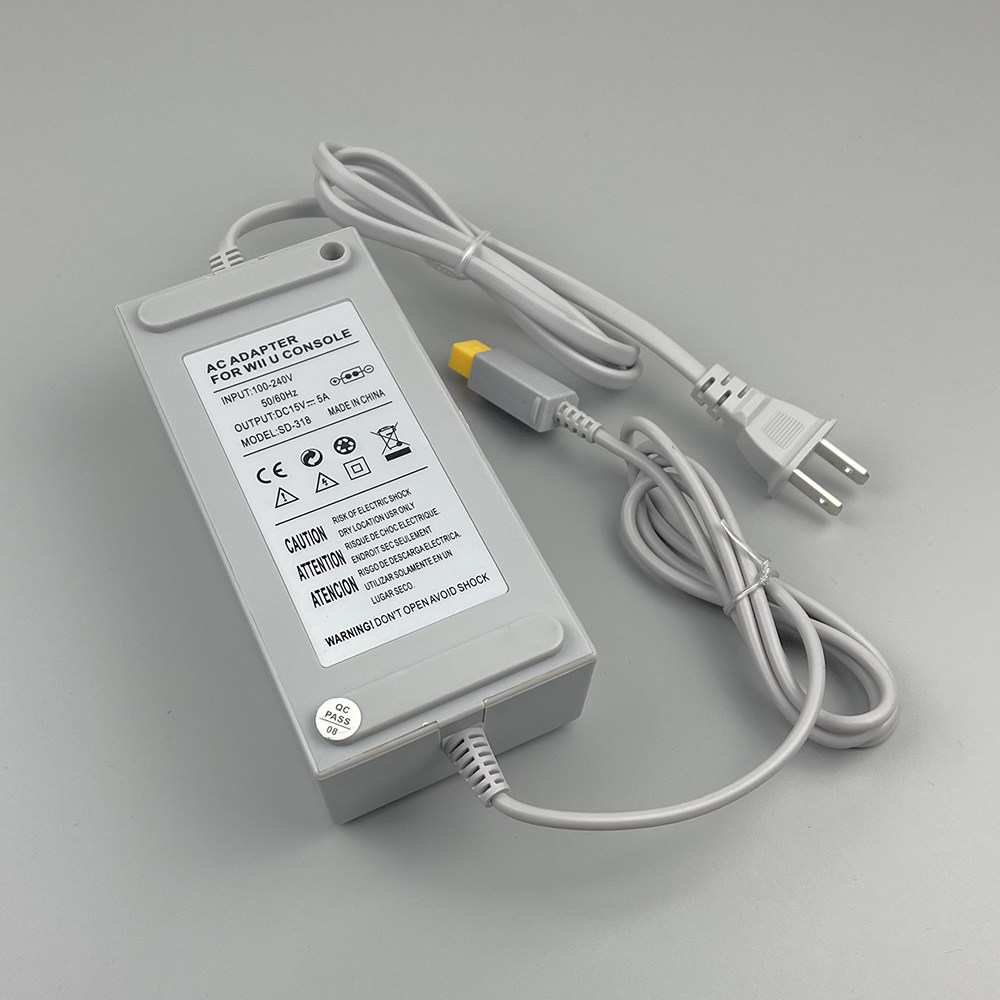 Wii U Power Supply, Wii U Console Power Adapter, Huoniu Power Cord 100-220V Original Quality Accessories