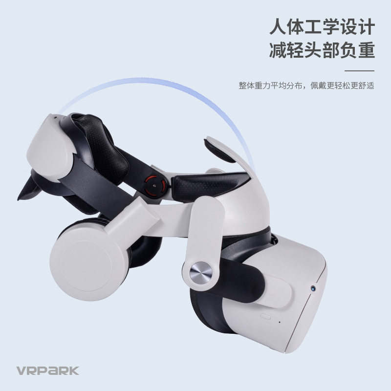 Suitable for Oculus Quest 2 Replacement Head-Mounted Headset, Adjustable Ergonomic Vr Glasses Accessories