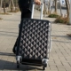 Xe đẩy trường hợp phổ wheel vali nữ nội trú trường hợp sinh viên hộp kéo hộp mật khẩu hành lý túi 20 inch 24 inch thủy triều vali rimowa
