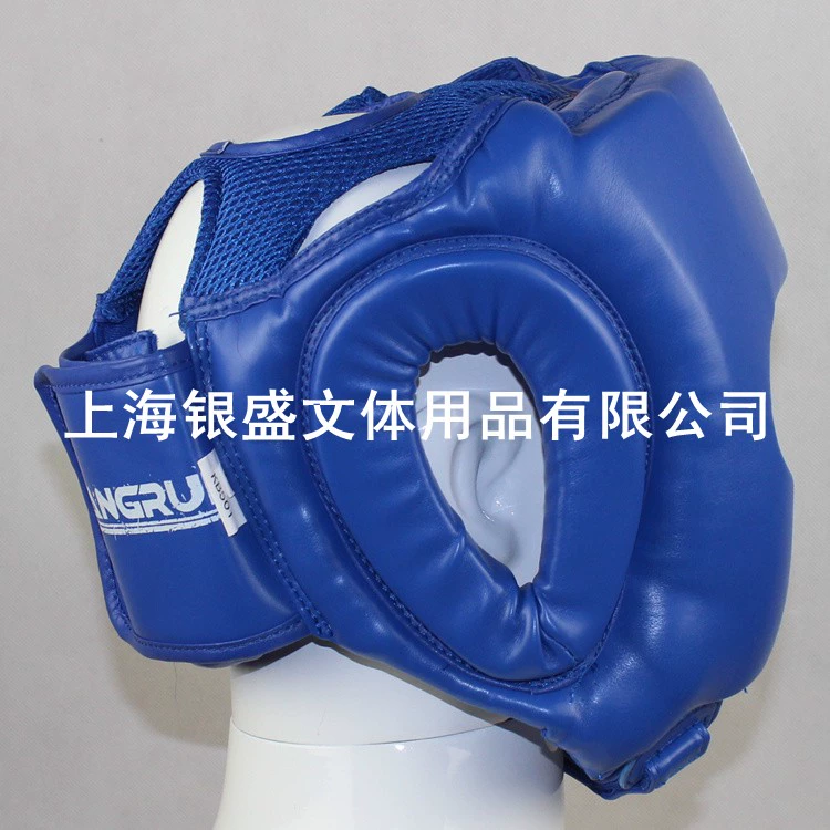 Kangrui Boxing Mũ bảo hiểm Boxing Sanda Người bảo vệ Đối mặt Võ thuật Taekwondo Mũ bảo hiểm