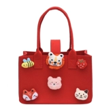 Мультяшная кукла, сумка для матери и ребенка, шоппер, новая коллекция