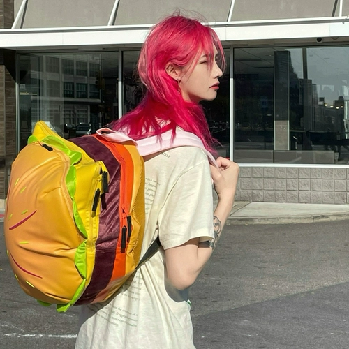 Мультяшная сумка, вместительный и большой школьный рюкзак, популярно в интернете