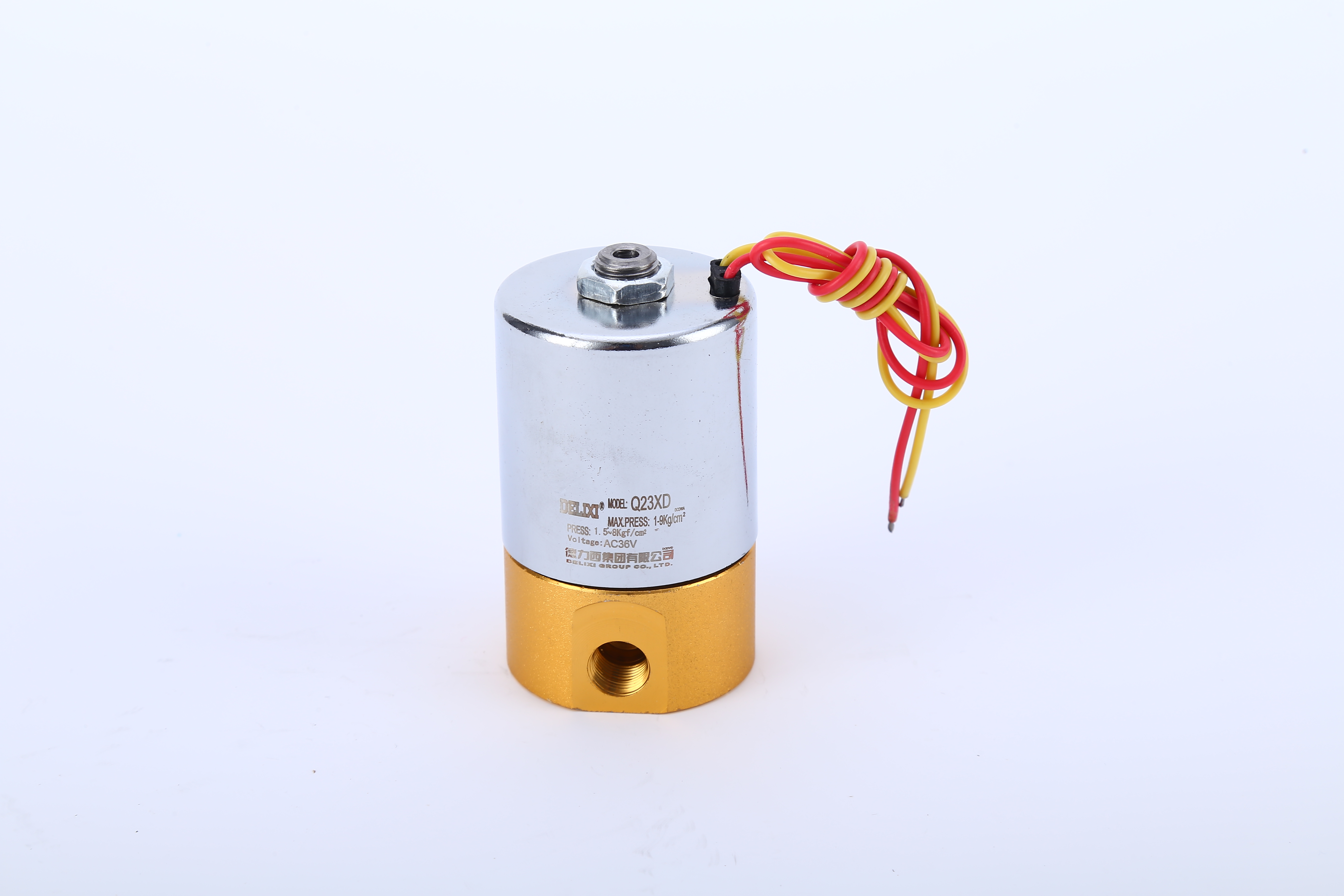 Dresy solenoid valve copper aluminium Q22XD-2L Q23XD-2L Two-position pilot head solenoid valve