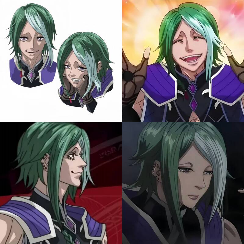 Imperial Anime Brunhilde Loki the Valkyrie of the End Cosplay Wig Finished Product Style