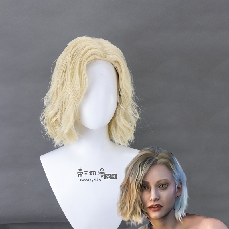 Resident Evil 9 Requiem Grace Ashcroft Cosplay Wig