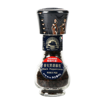 Italian imported condiment Seasoning Dean black pepper grains ground bottled 46g freshly ground pepper New goods
