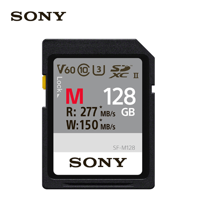 Sony SF-M128 T2 SD Memory Card-M Series for Mid-range Camera Camcorders