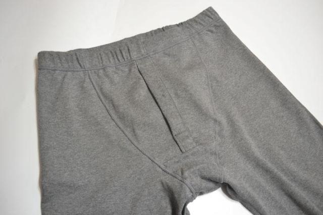 Hai mảnh của bài miễn phí Quần nam bó sát cotton ấm Quần vừa dày Quần ấm Quần xà cạp Quần đầu gối Quần quần ấm nam cao tuổi