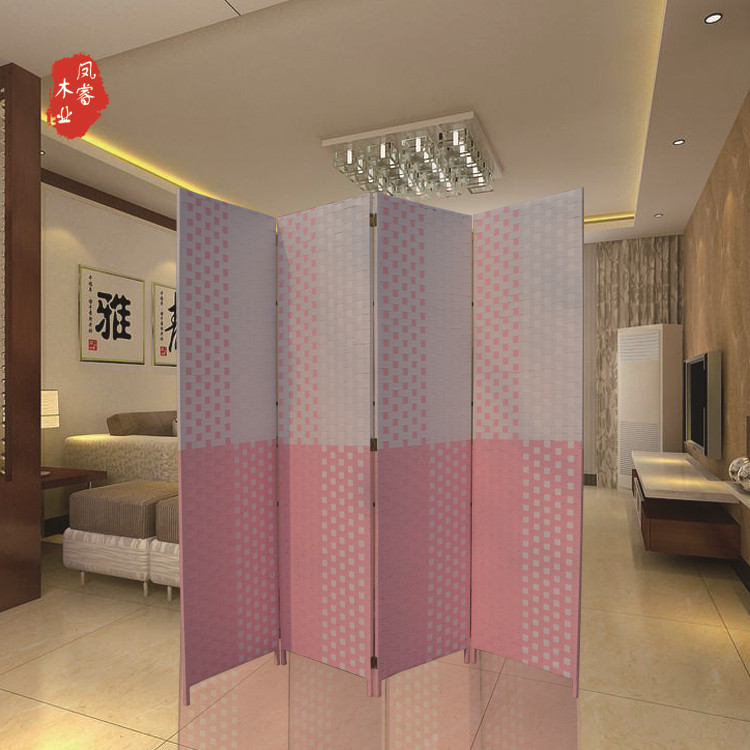 Đơn giản sân vườn gỗ thời trang nhà rơm phân vùng hiên hiên gấp di động hai mặt chống trong suốt liễu - Màn hình / Cửa sổ vách trang trí phòng khách