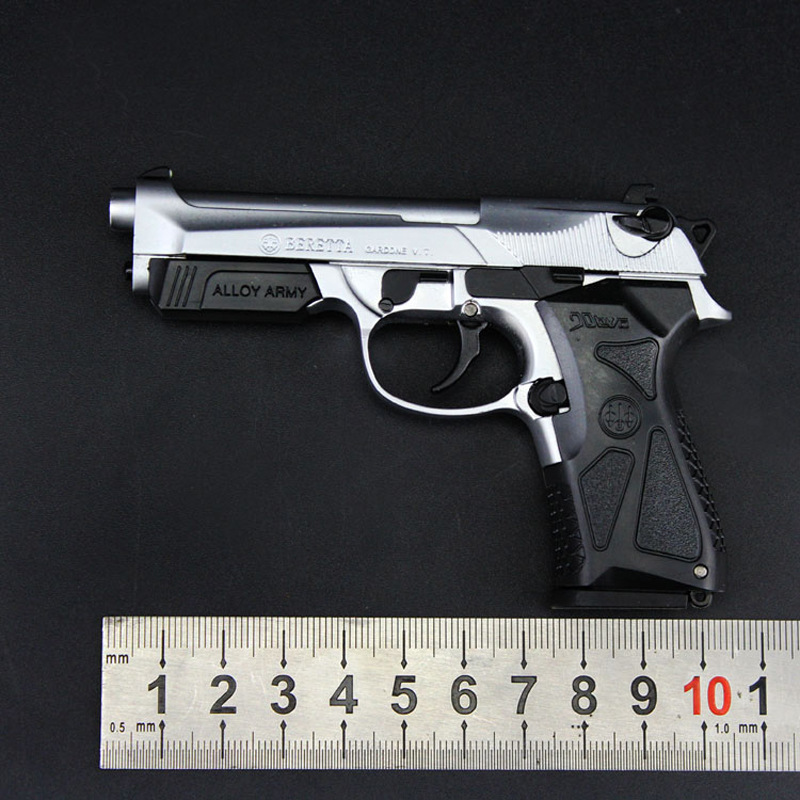 Alloy military model 1:2.05 Beretta m92a1 upgraded 90two all-metal shell ejection non-launchable model