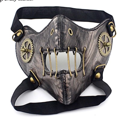 Saibo Punk Mask Cartoon Photography Props Hareha Hip Hop Mask Bar Steam Punk Mask Prom