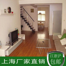 Reinforced composite floor 12mm Shanghai manufacturer direct sales office floor heating wood floor home bag installation