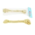 Pet dog snack dog nhai kẹo cao su sạch răng xương chó 12 inch lớn da bò xương nút 1 - Đồ ăn vặt cho chó thức ăn cho poodle Đồ ăn vặt cho chó