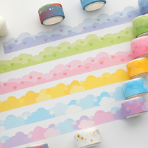 Young Artist O Hand Ledger Adhesive Tape of the same Alien Fabrication Clouds adhesive tape rims undulating base stickers