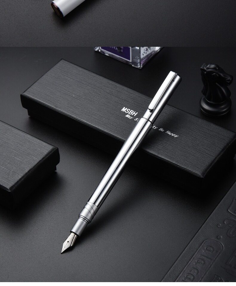 Ручка перьевая 【买二份送一份】msbh礼福lif铱金练字书写钢笔台湾制造德国工艺德国bock尖新品 Painted environment