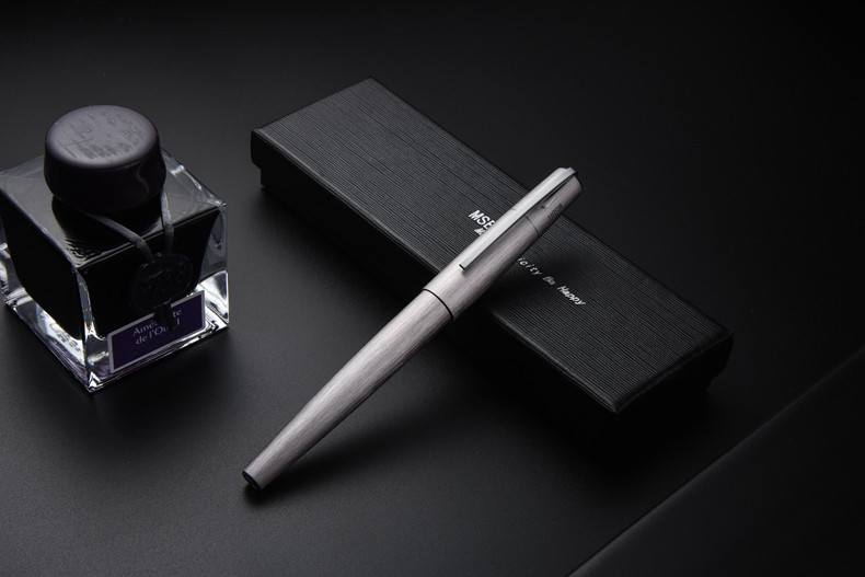 Ручка перьевая 【买二份送一份】msbh2000-1.1系列杜康德国工艺 铝制拉丝非活塞钢笔墨水笔台湾产 Painted environment