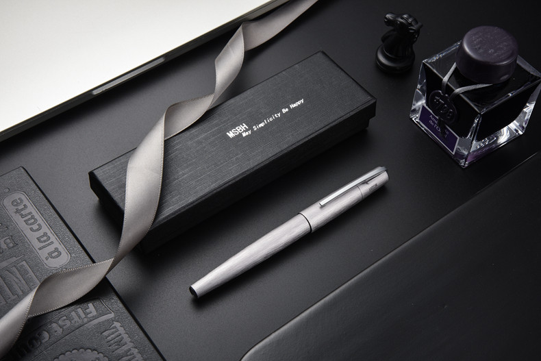 Ручка перьевая 【买二份送一份】msbh2000-1.1系列杜康德国工艺 铝制拉丝非活塞钢笔墨水笔台湾产 Painted environment