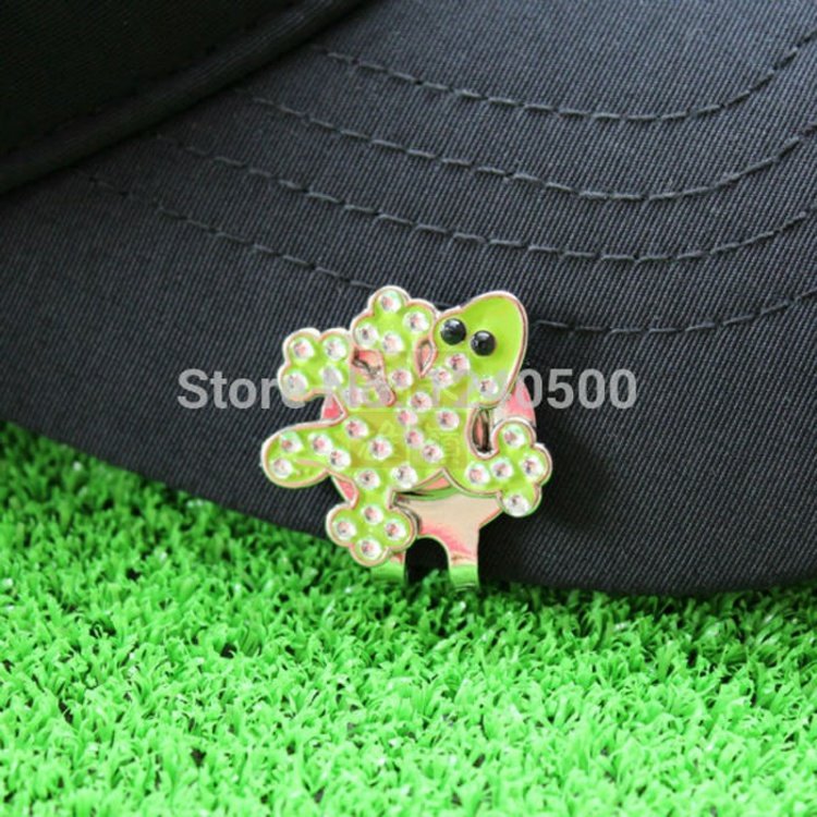 Dấu Golf mới với Clip Mũ Golf với Vị trí Golf Diamond Mark bao tay che nắng