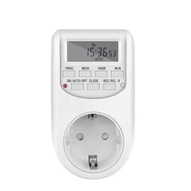 Pinyi intelligent timer switch socket household electronic cycle reservation German standard European standard European German style