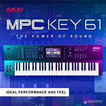 AKAI MPC KEY61键MIDI键盘合成器一体机工作站打击垫半配重 现货