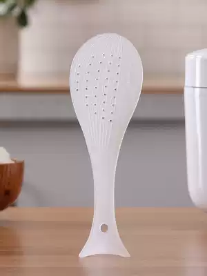 Rice spoon Non-stick rice can stand rice cooker rice shovel Household rice spoon thickened food grade plastic rice scoop