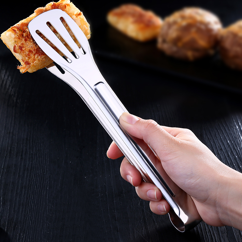 Stainless Steel Kitchen Food Food Clip Bread Clip Buffet Barbecue Meat Steak With Spicy Hot Baking Cooked Food Clips