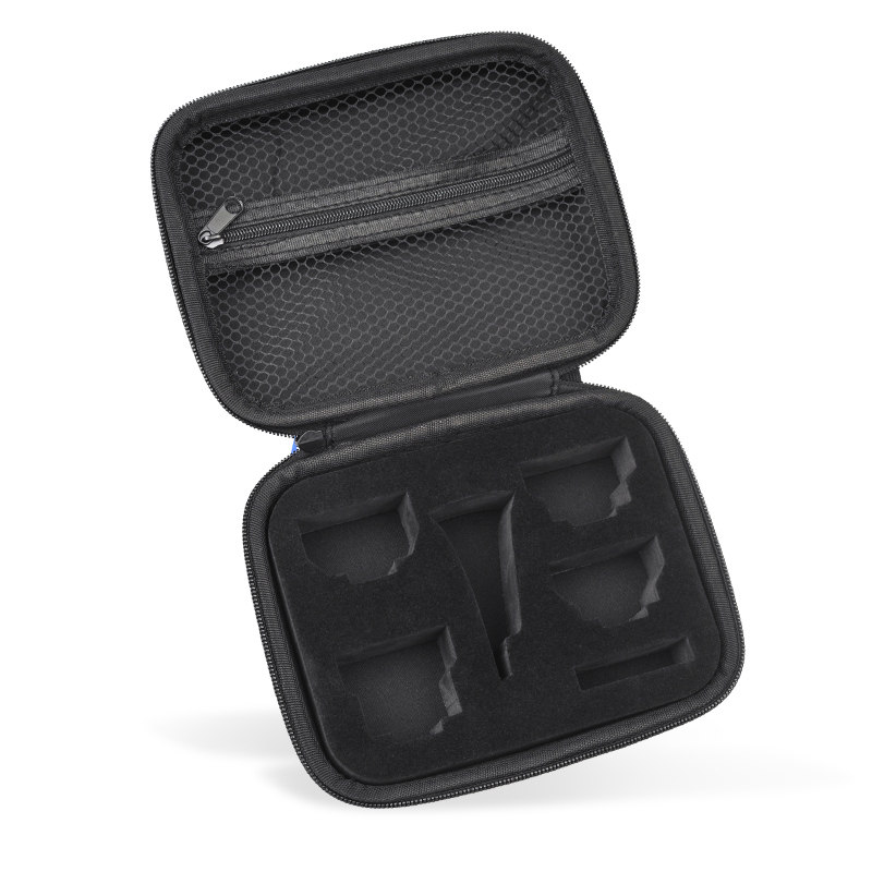 Sharp phone lens containing box wide angle fish-eye micro-distance portrait containing lens bag portable anti-fall lens box