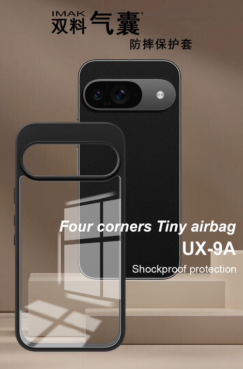 IMAK Matte Airbag 4 Corner Shock Absorbing Tough Shockproof 9, 9 Pro, 9 Pro XL Google Pixel Phone Case